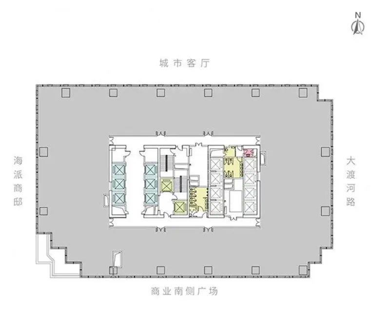 信泰中心-普陀区武宁发展轴甲级写字楼__信泰中心-普陀区武宁发展轴甲级写字楼