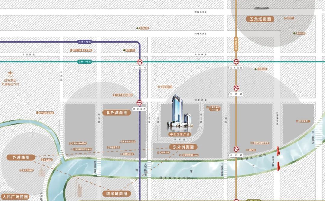 _外滩滨江浦东段_浦东北外滩滨江大道