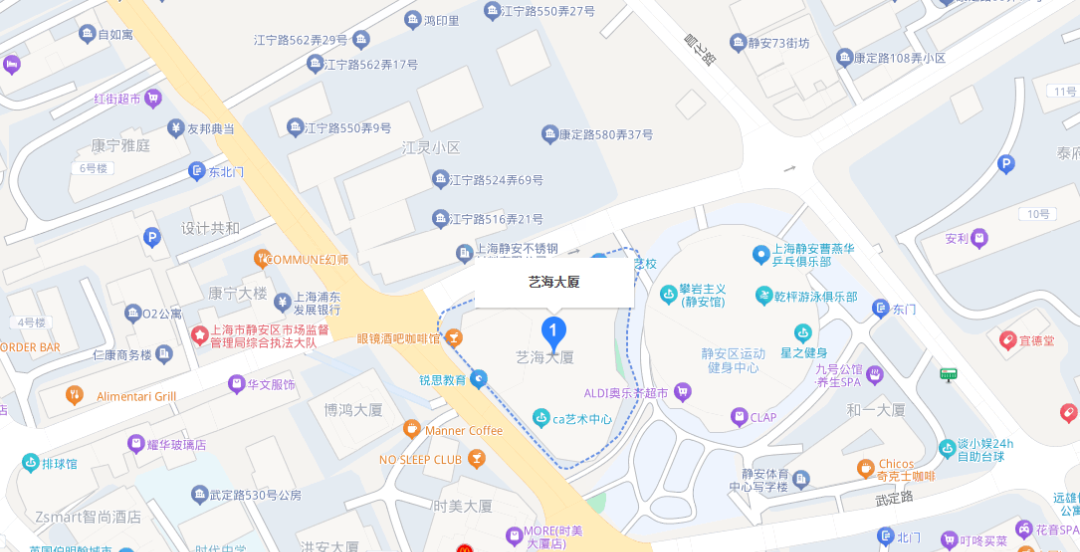 静安区康定路211号艺海大厦__清华东路艺海大厦
