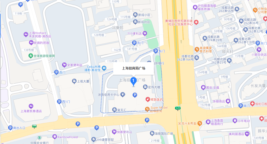 招商局大厦上海_静安区招商局广场_