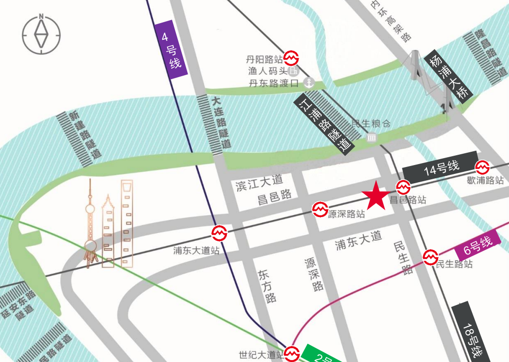_浦东万科实验小学滨江校区_浦东新区滨江万科中心