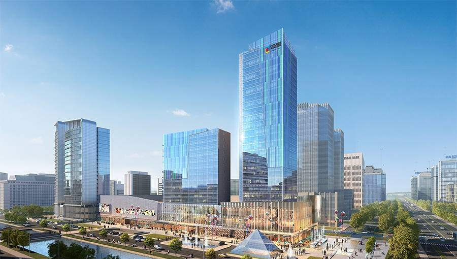 七莘·红点城项目介绍及办公楼、商场等区域出租信息