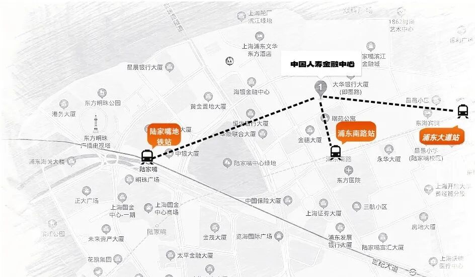 陆家嘴商务区【中国人寿金融中心】