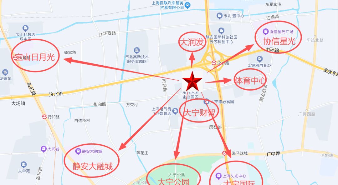 东方环球企业中心丨出租价格做到区域洼地，品质做到欧式独栋，同区高性价比的办公选择